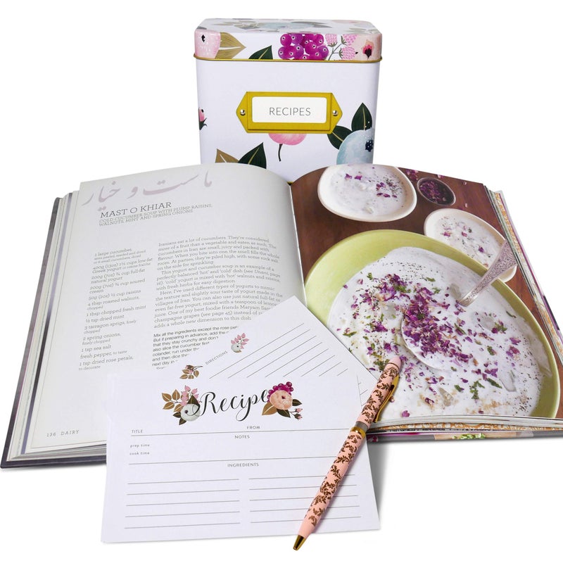Polite Society Recipe Cards Set - 55 Double Sided 4x6 Inches Recipe Cards - Thick Card Recipe Keeper Stock for Recipe Organizer Box Perfect for Your Memorable Recipes. - Image 5